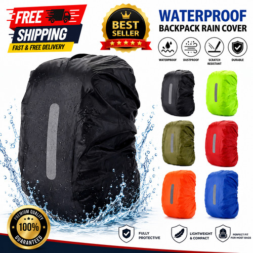 Waterproof backpack rain cover - backpack,