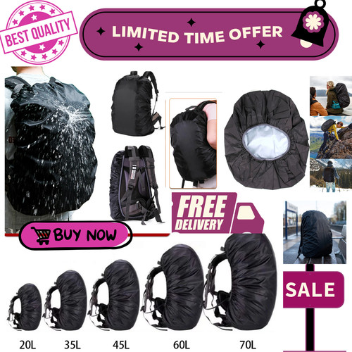 Waterproof backpack rain cover - waterproof,