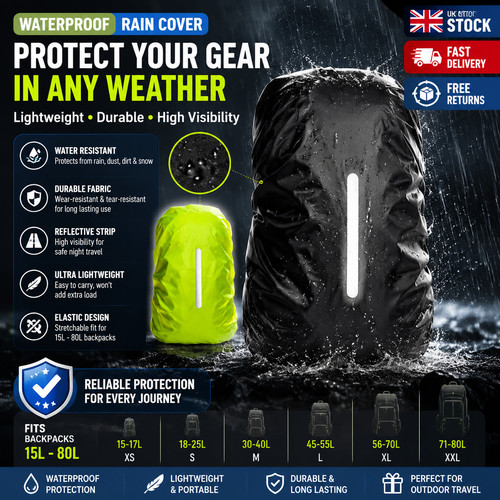 Rain cover for backpack - for,
