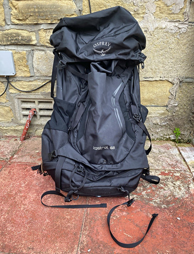 Osprey kestrel 68l black - osprey,