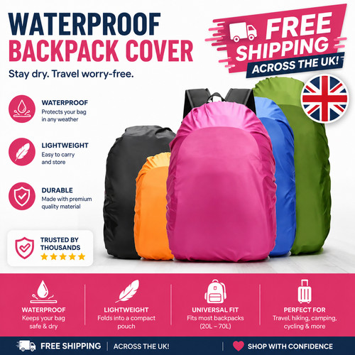 Waterproof backpack cover bag - waterproof,